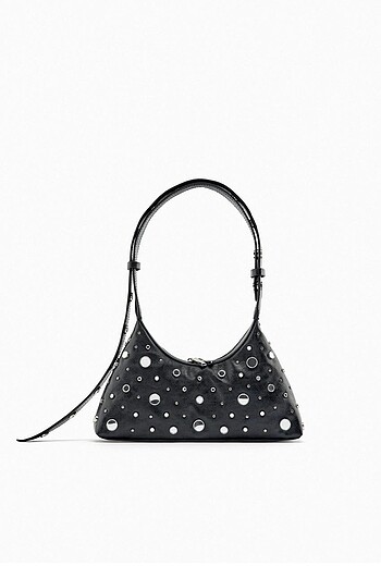 Rock Shoulder Bag with Mirrored Details
