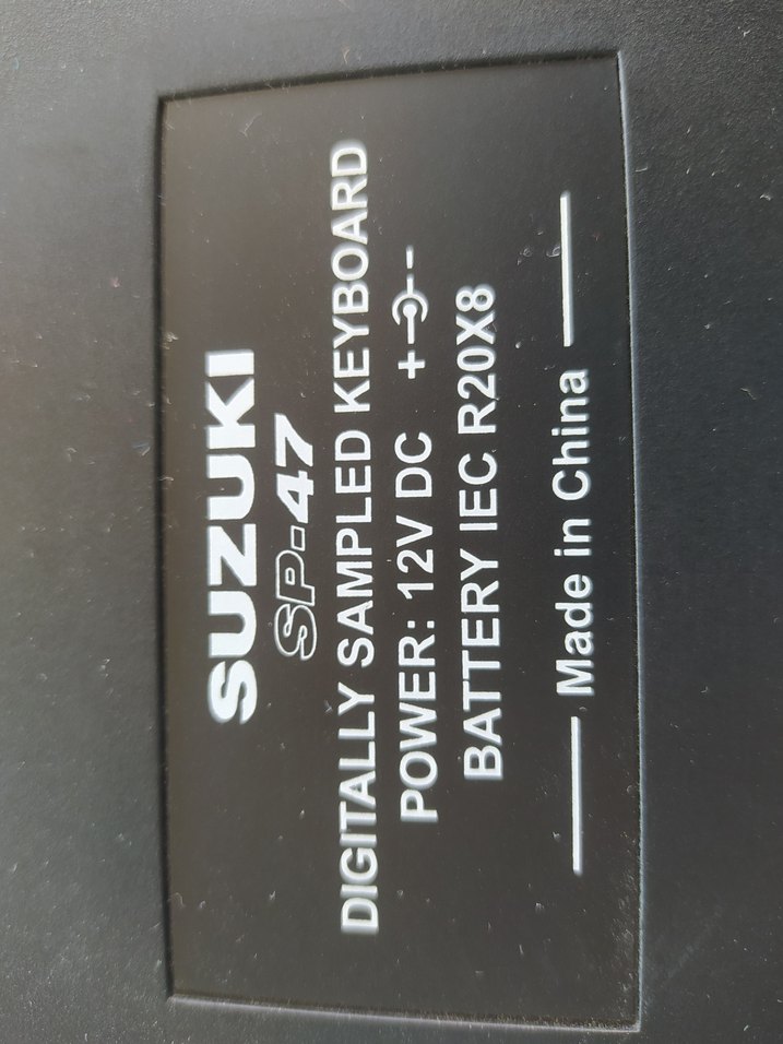 SUZUKI Mavi Dijital Klavye ve Stand - Görsel 5