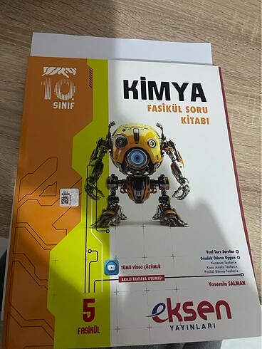 kimya fasikül soru kitabı