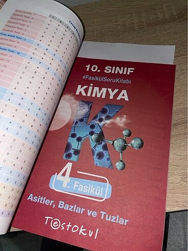 Beden Renk kimya fasikül soru kitabı