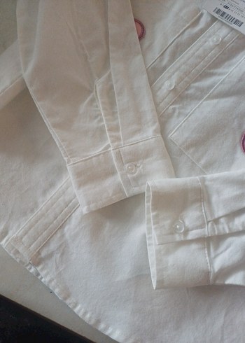 Zara Kız Çocuk Gömlek - Görsel 5