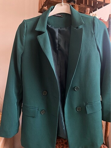 Haki blazer ceket