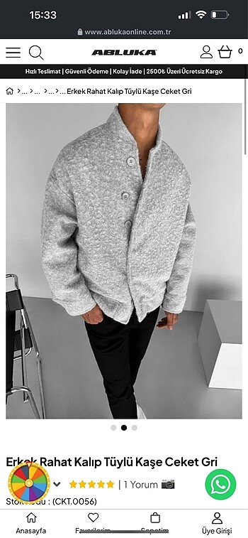 Kaşe mont - Görsel 2