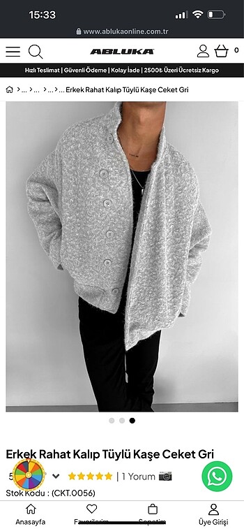 Kaşe mont - Görsel 3