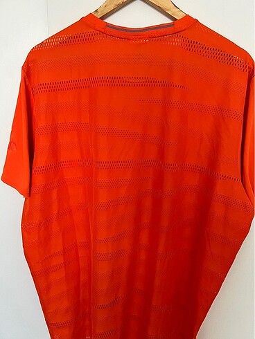 xl Beden turuncu Renk Adidas spor tshirt