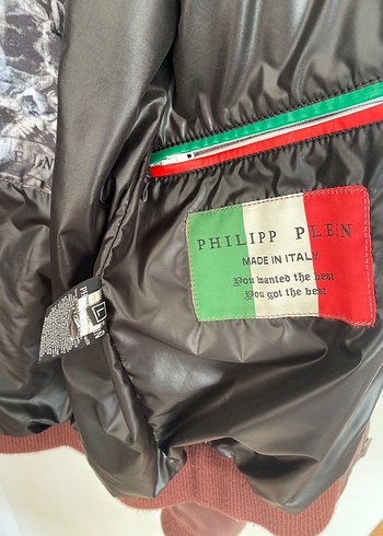 Orjinal deri ceket philip plein - Görsel 6