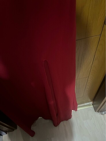 38 Beden bordo Renk Abiye elbise