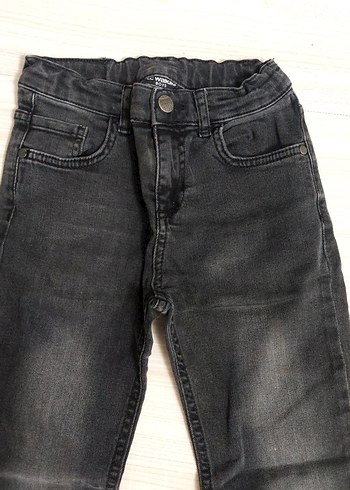 Erkek Çocuk Gri Denim Pantolon - Görsel 2