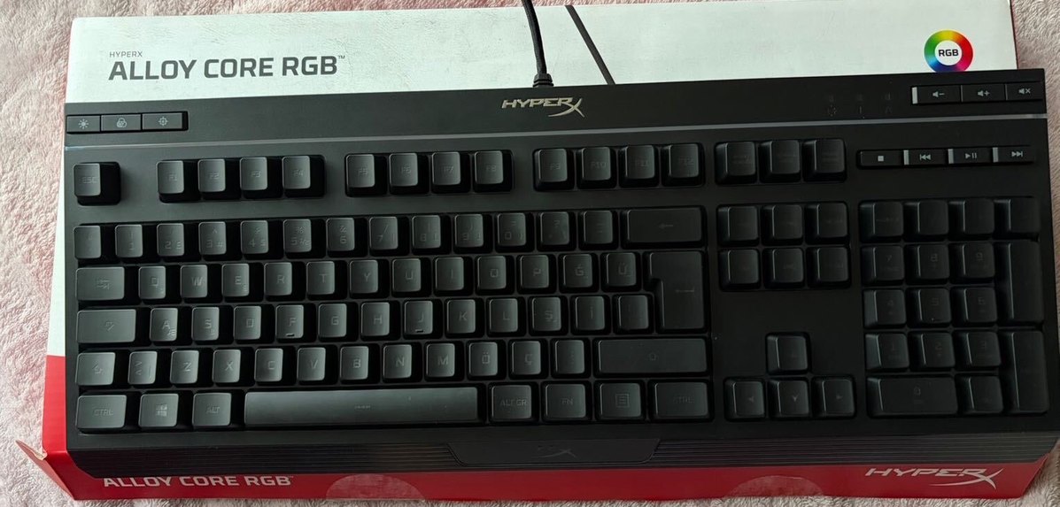 HyperX Alloy Core Rgb Gaming Klavye - Görsel 2