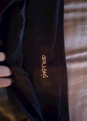 Adil Işık Siyah Ekose Desenli Etek - Görsel 3