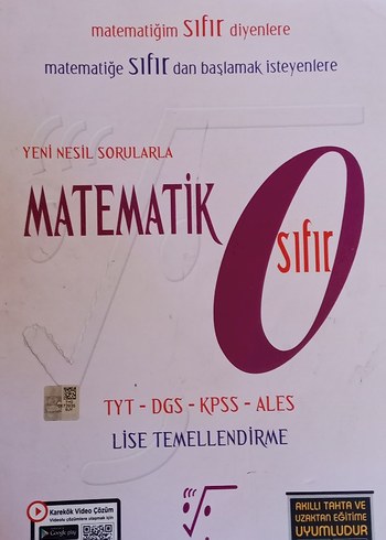 Matematik Sıfır - TYT, DGS, KPSS, ALES Uyumlu
