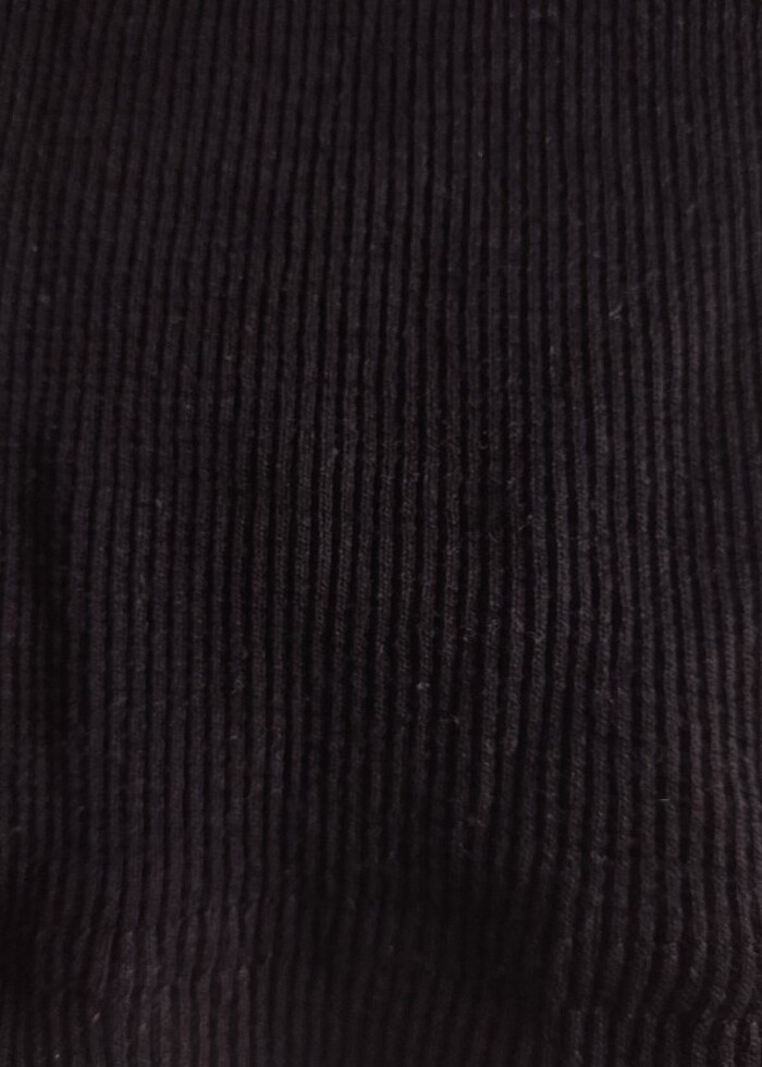 siyah straplez bluz - Görsel 2