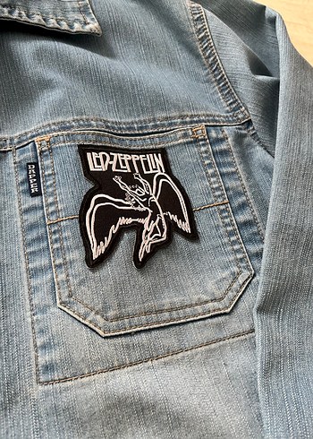 Düğmeli Mavi Erkek Denim Ceket - Görsel 2