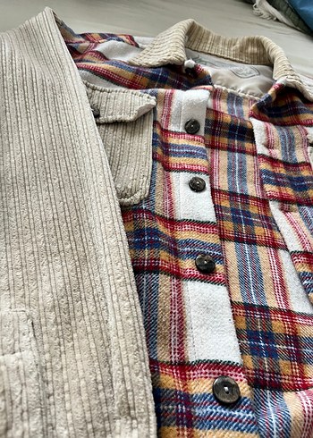 Düğmeli Ekose Erkek Gömlek - Görsel 2