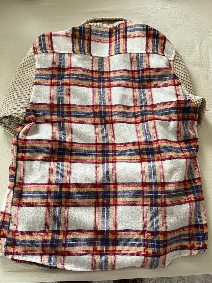 Düğmeli Ekose Erkek Gömlek - Görsel 4