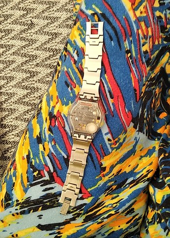  Beden beyaz Renk SS08K100G climber flowrry swatch kadın kol saati