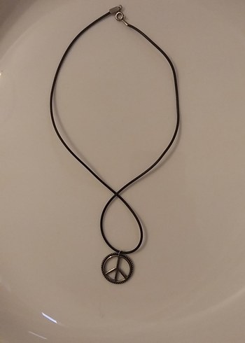 Barış Sembolü Midi Kolye - Görsel 2