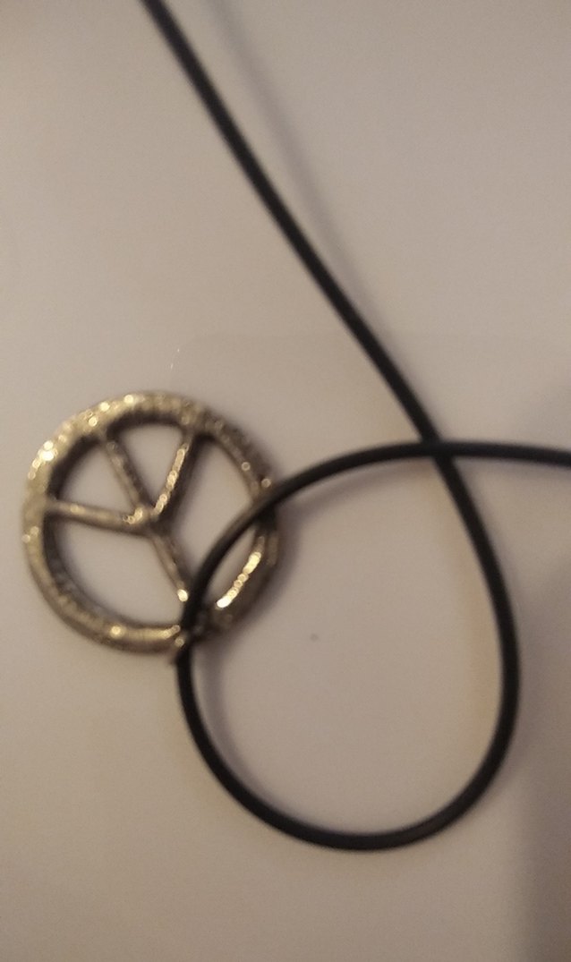 Barış Sembolü Midi Kolye - Görsel 5