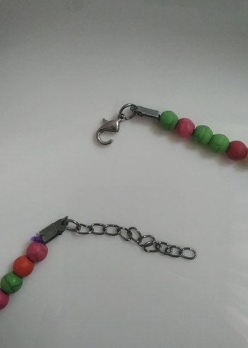 Renkli Boncuklu Bohem Uzun Kolye - Görsel 8