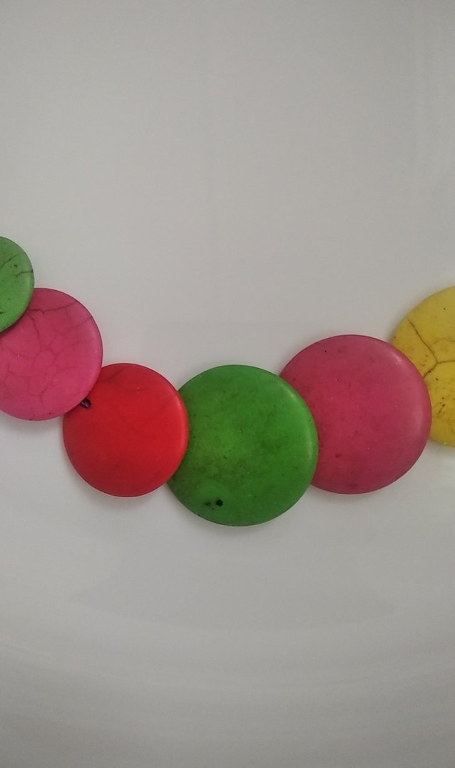 Renkli Boncuklu Bohem Uzun Kolye - Görsel 3