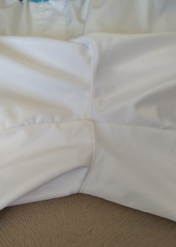 Erkek Beyaz Baskılı Mini Şort - Görsel 9