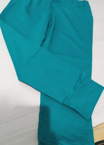 Turkuaz yeşil kız çocuk eşofman - Görsel 3