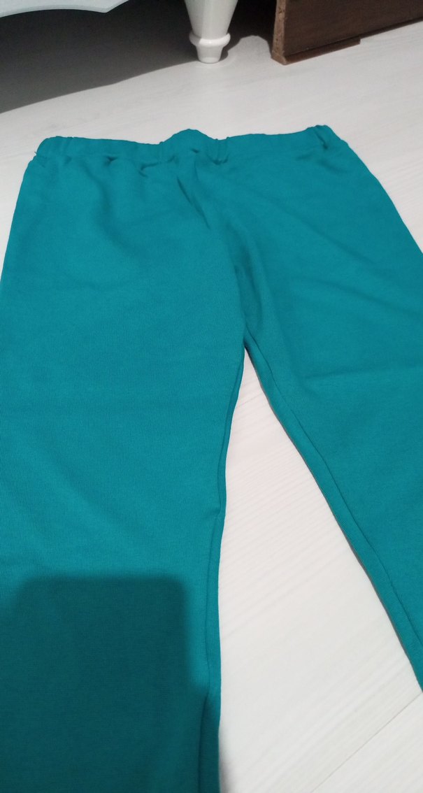 Turkuaz yeşil kız çocuk eşofman - Görsel 2