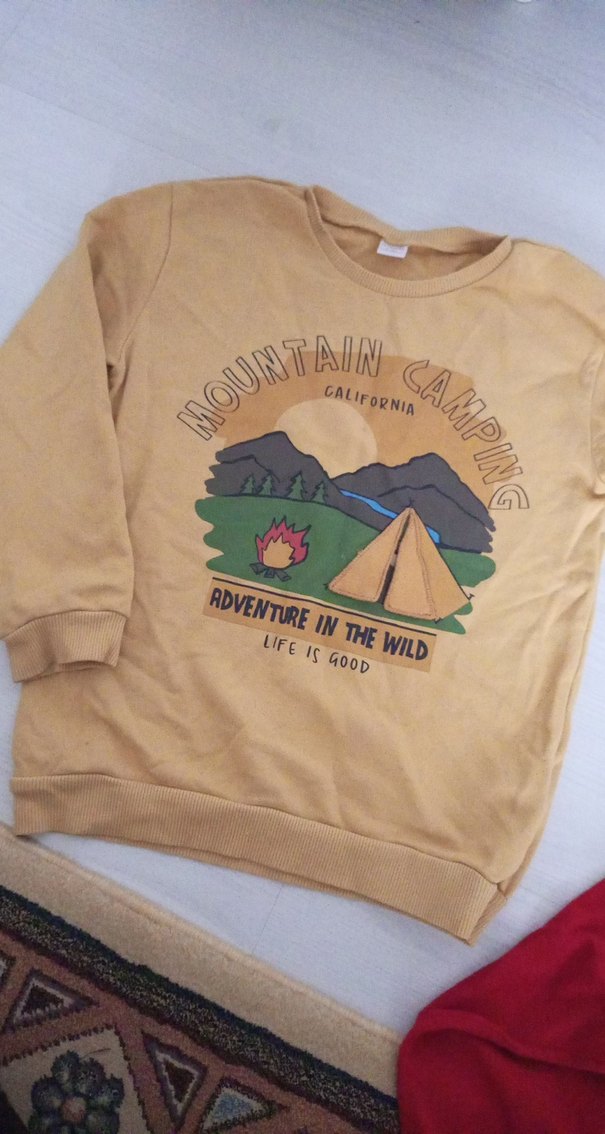 Erkek çocuk Sweatshirt, ince kazak ikili - Görsel 3