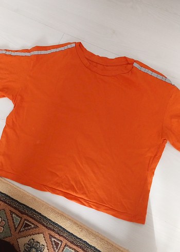 Kız Çocuk Renkli Baskılı Kısa Kollu Tişörtler - Görsel 4