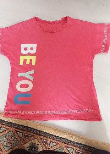 Kız Çocuk Renkli Baskılı Kısa Kollu Tişörtler - Görsel 3