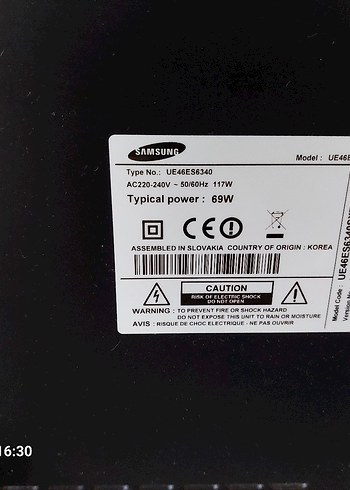 samsung 46.inç led tv.elden teslim - Görsel 3