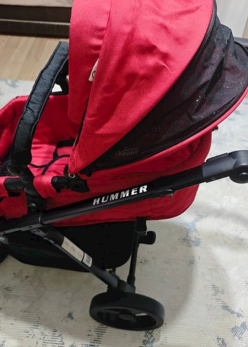 Kırmızı Bebek Arabası Seti - Görsel 5