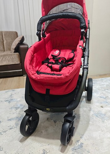 Kırmızı Bebek Arabası Seti - Görsel 17