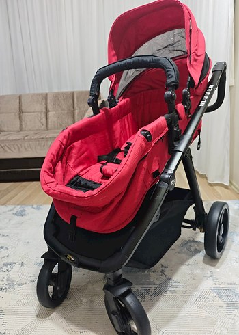 Kırmızı Bebek Arabası Seti - Görsel 12