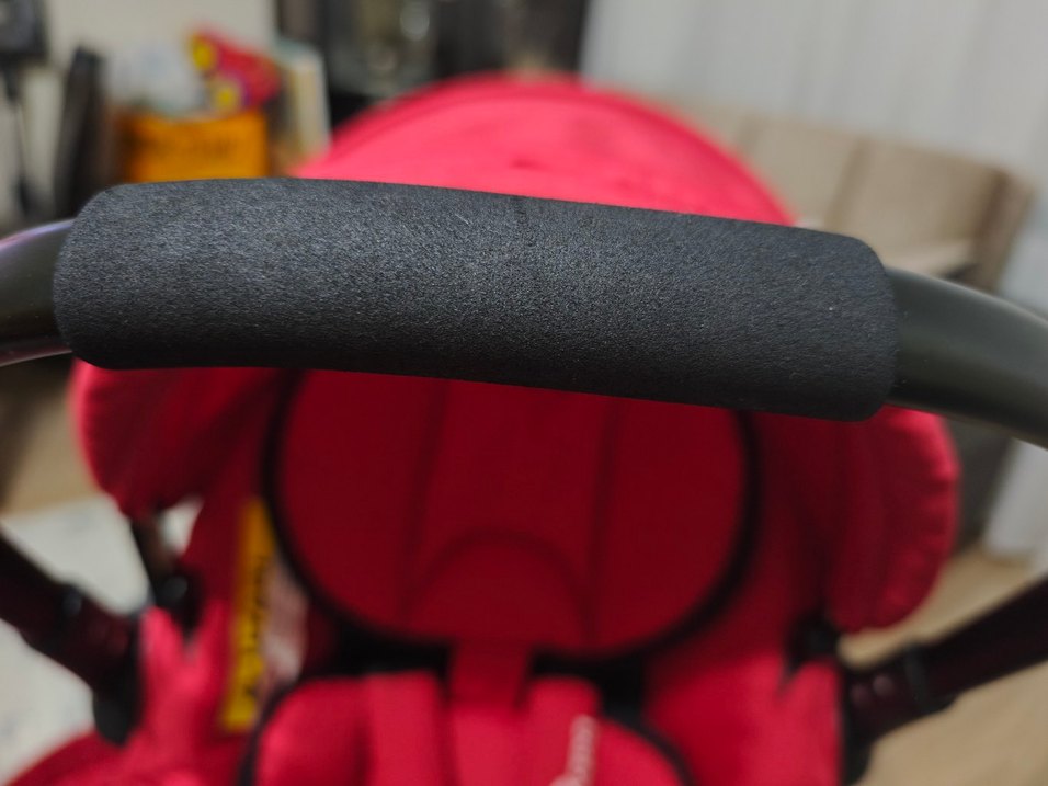 Kırmızı Bebek Arabası Seti - Görsel 4