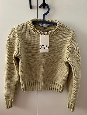 l Beden Zara yün karışımlı crop kazak