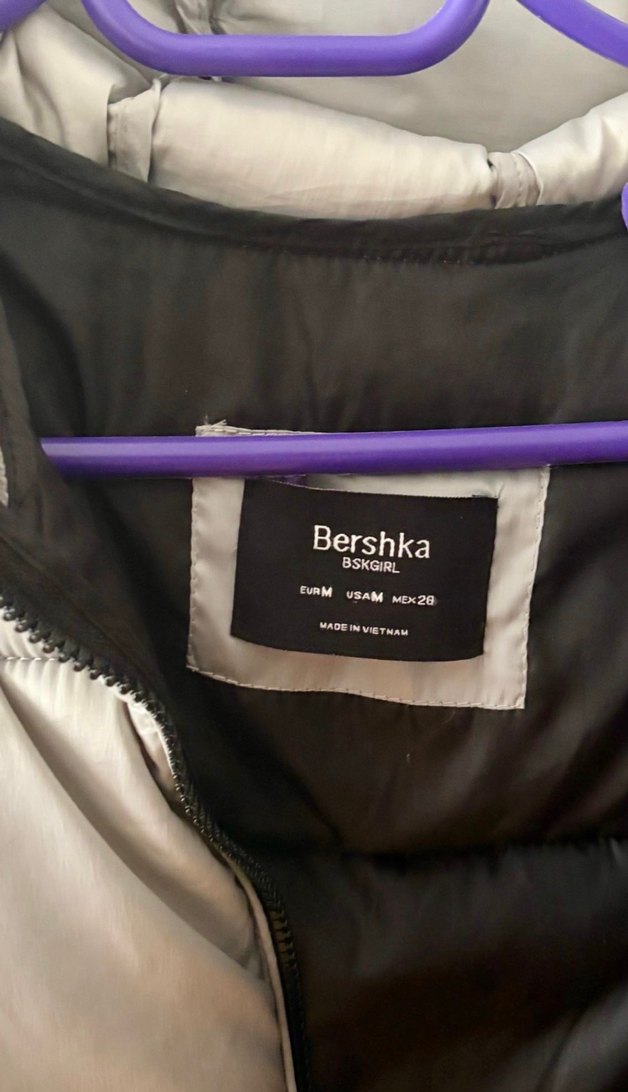 Bershka Gri  Kadın Kışlık Mont - Görsel 3