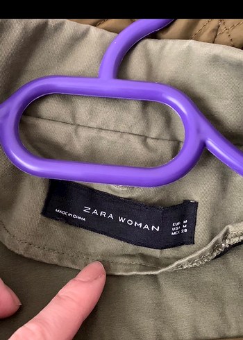 Zara Haki Mont - Görsel 4