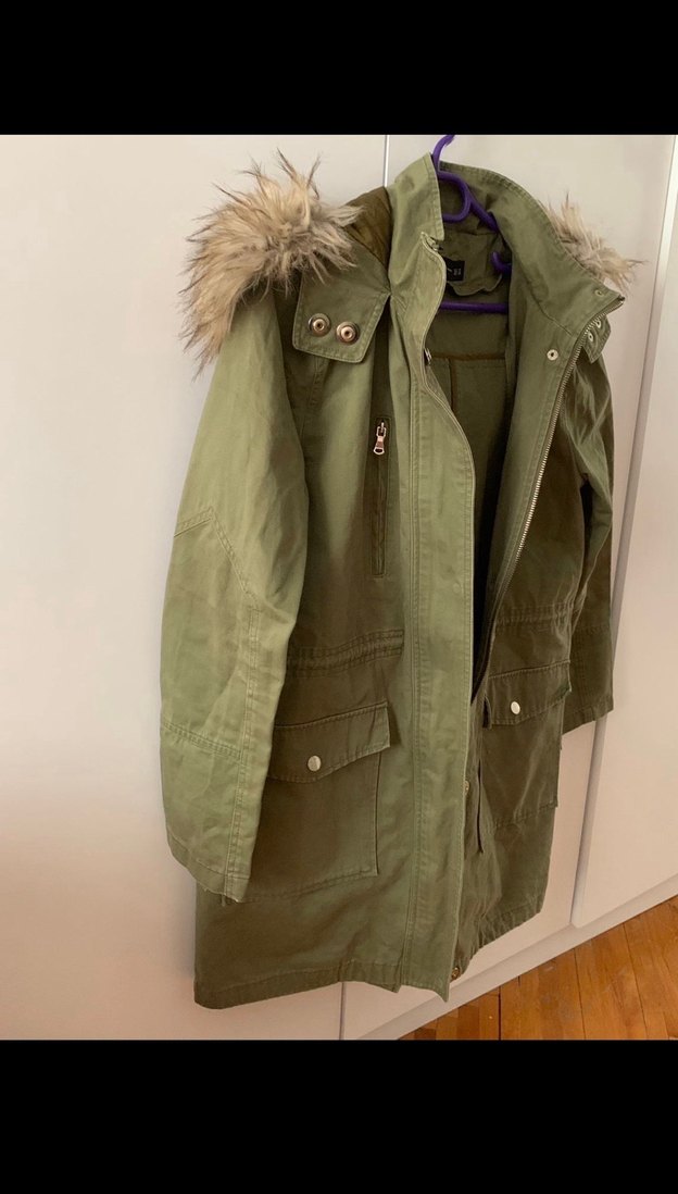 Zara Haki Mont - Görsel 5