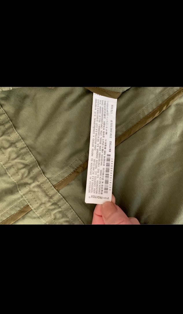 Zara Haki Mont - Görsel 3