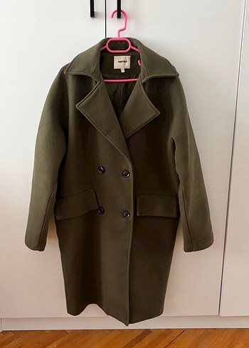 Haki  Kadın Kaban - Görsel 7