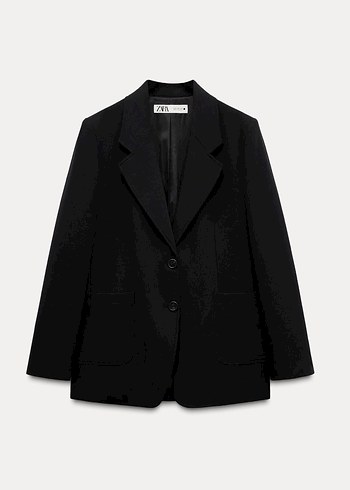 Zara Siyah Blazer Ceket