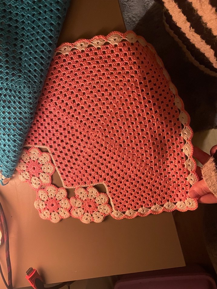 Pastel Renkli Örgü Sunumluk - Görsel 5