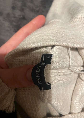 Bej Keten Salaş Kadın Pantolon - Görsel 4