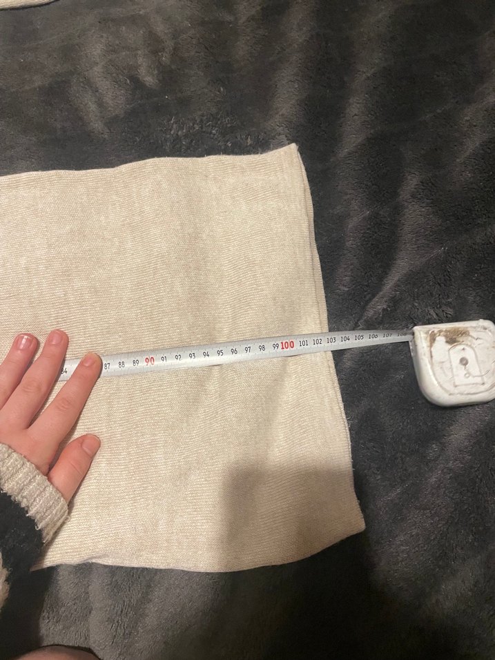 Bej Keten Salaş Kadın Pantolon - Görsel 3