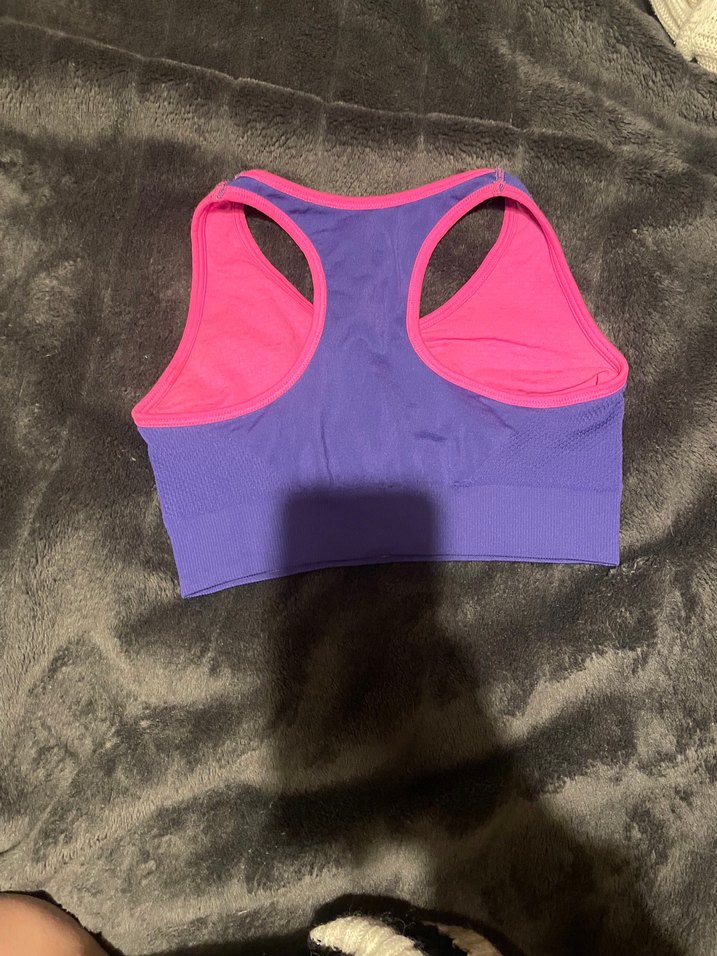 Mor ve Pembe Spor Sütyeni - Görsel 2