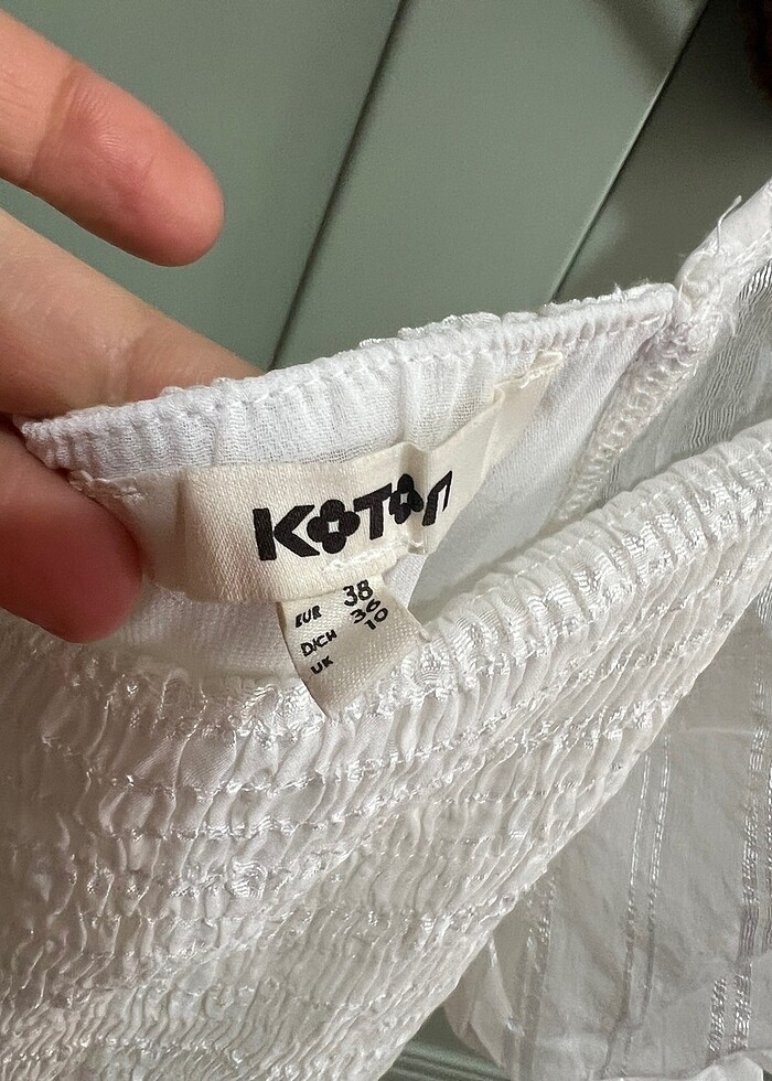 Beyaz elbise - Görsel 4