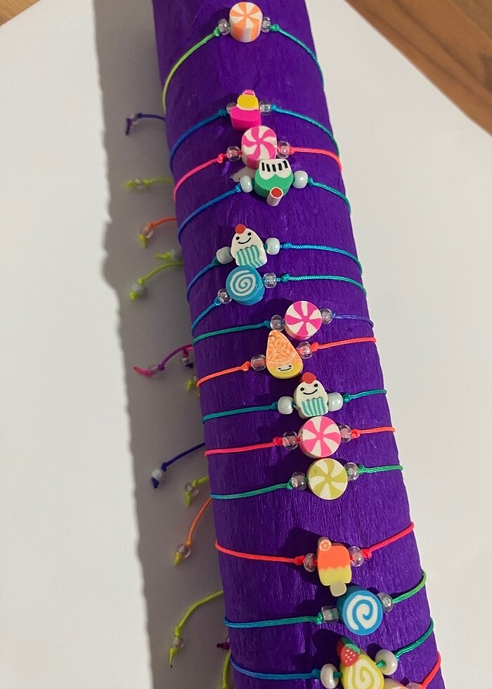 10 ADET ŞANS BİLEKLİĞİ ŞOK FİYAT - Görsel 2