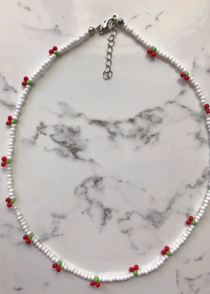 ???? kiraz kolye şok fiyat - Görsel 2