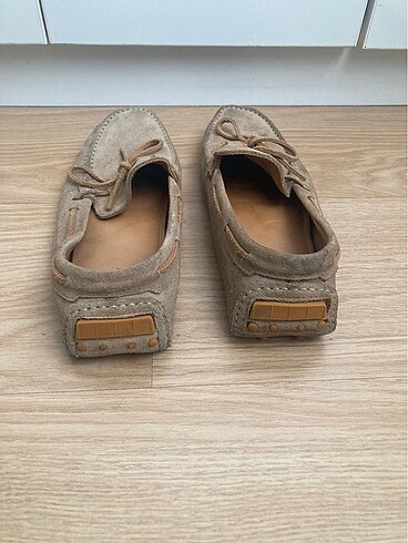 42 Beden camel Renk Zara Loafer Ayakkabı